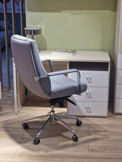 Кресло офисное 2367A 380951 grey color LEATHER