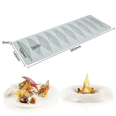 Силиконовый коврик для декора "Перо №2"