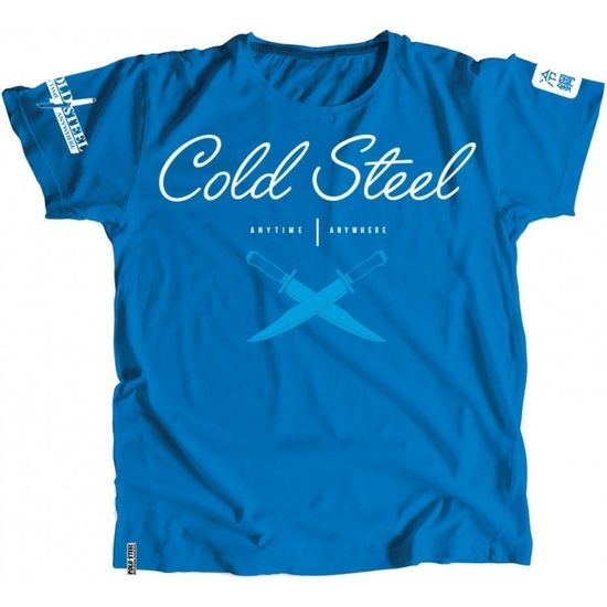 Футболка женская Cold Steel TK3 Cursive Blue Tee Shirt Wo