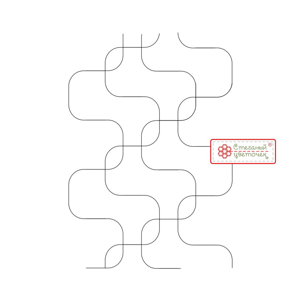 Линейка для стежки №24, 3 мм (aрт. Y24)