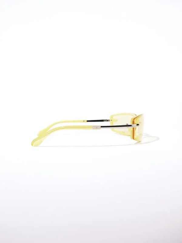 Очки солнцезащитные Funtome Turbofrance желтые - фото 3