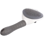 Пуходёрка самоочищающаяся для собак и кошек «ЛАПУСИКИ», цвет серый, 20*11см (блистер)