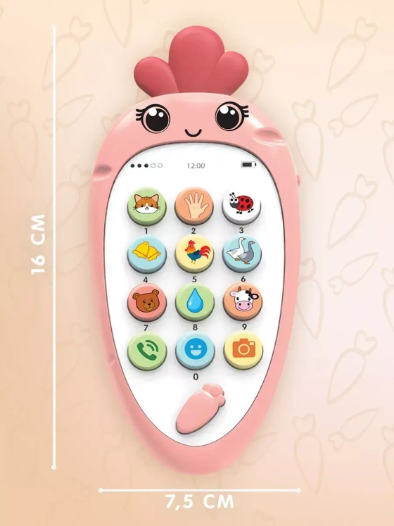 Музыкальный телефон Крошка-Моркошка