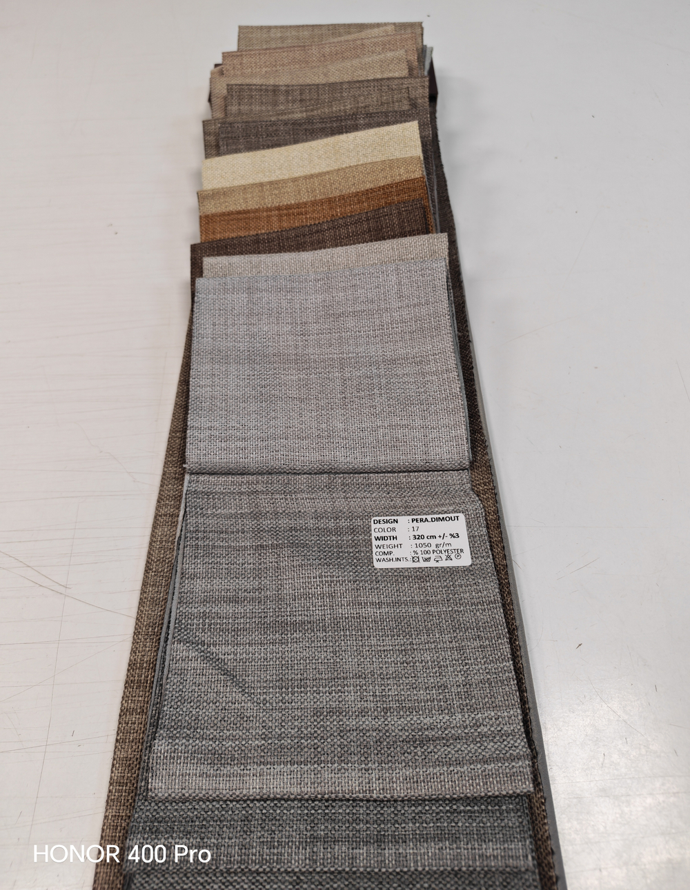 Портьерная ткань Adeko арт. Pera Dimout (высота 320 см, Турция)