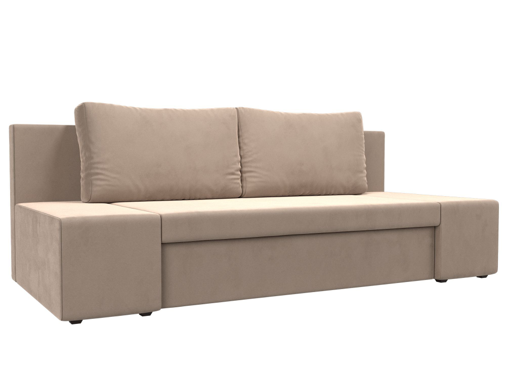 Диван прямой Сан Марко, Бежевый, Велюр, 114008