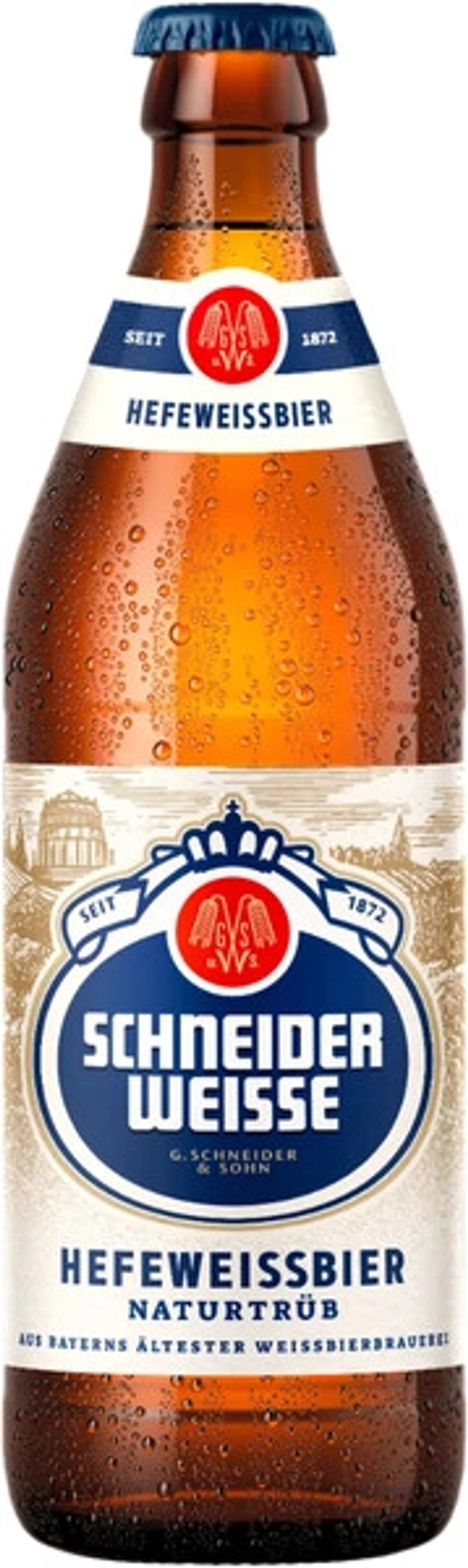 Пиво Шнайдер Вайсс ТАП 01 Майне Хелле Вайссе / Schneider Weisse TAP 01 Meine Helle Weisse 0.5 - стекло