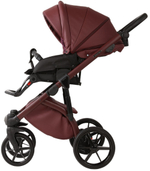 Детская коляска Adamex Chantal Pro Natura 3 в 1 CN-18-RUBY (БОРДОВАЯ КОЖА)