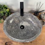 Раковина из мрамора Erozy Grey EM-64526 51*41*15 0188