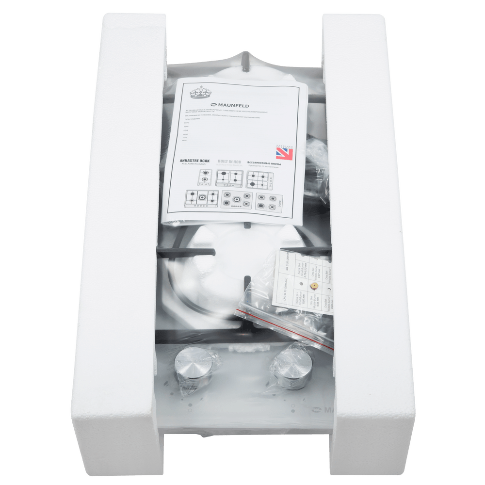 Газовая варочная панель MAUNFELD EGHG.32.3CW\G