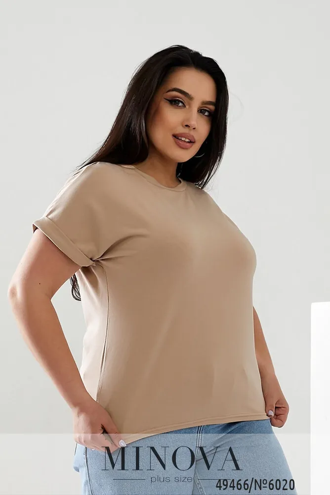Футболка 6020-бежевый Minova