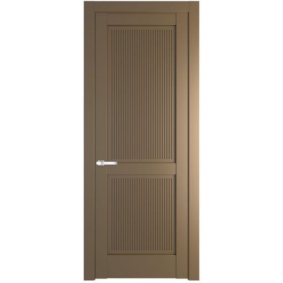 Фото межкомнатной двери эмаль Profil Doors 2.2.1PM перламутр золото глухая