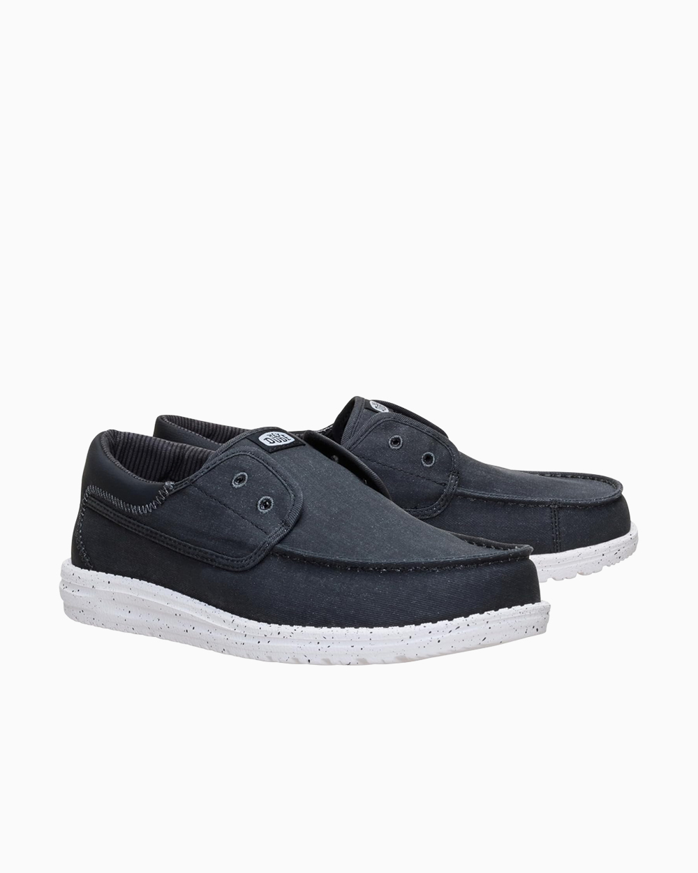 Топ-сайдеры Hey Dude Wally Cru Stretch Canvas