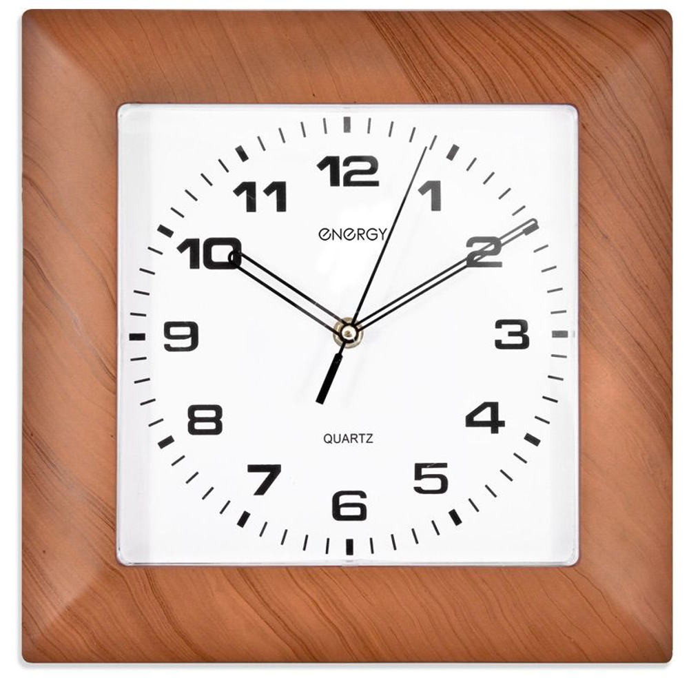 Часы настенные Energy EC-14 квадратные (009314)