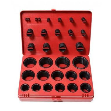 Кольца уплотнительные резиновые маслобензостойкие, 386пр. (метрические) RockForce##Rock FORCE RF-727