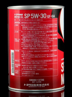 Масло моторное синтетическое Toyota  SP/CF-6A  5W30   1л