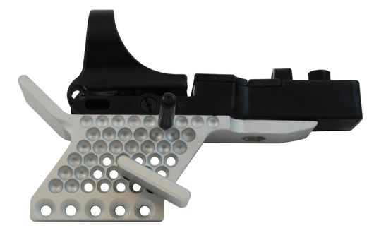 Кронштейн для установки коллиматорного прицела C-More для STI, серебристый