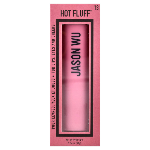 Jason Wu, Hot Fluff®, 13 шт., клубника со сливками, 3,8 г (0,134 унции)