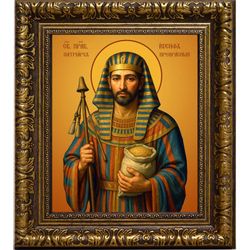 Иосиф Прекрасный ветхозаветный патриарх. Икона на холсте.