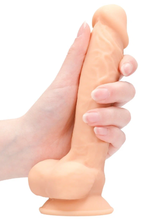 Фаллоимитатор Silicone Dildo With Balls 17,8 телесный