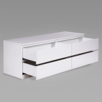 Комод Варма Прайм 4Д, 160x55x48 см, белый