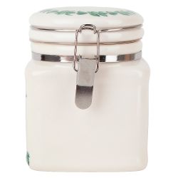 Банка для сыпучих продуктов (клипс) " " 12х9,5х12см v=480мл (подарочная упаковка)