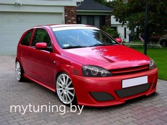 Передний бампер EXCELLENT Opel Corsa C