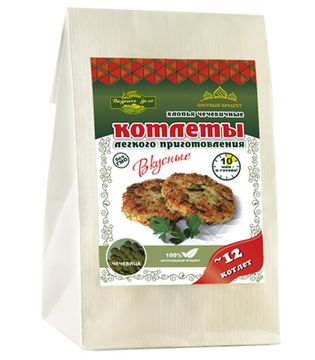 Котлеты чечевичные с асафетидой и специями  230г