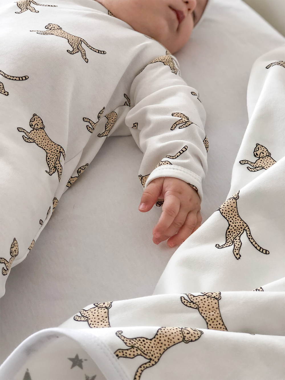 Комбинезон Mjölk Sleep and Play Гепарды