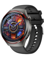 Смарт часы PARASMART Space 4Pro (силиконовый ремешок, черный)