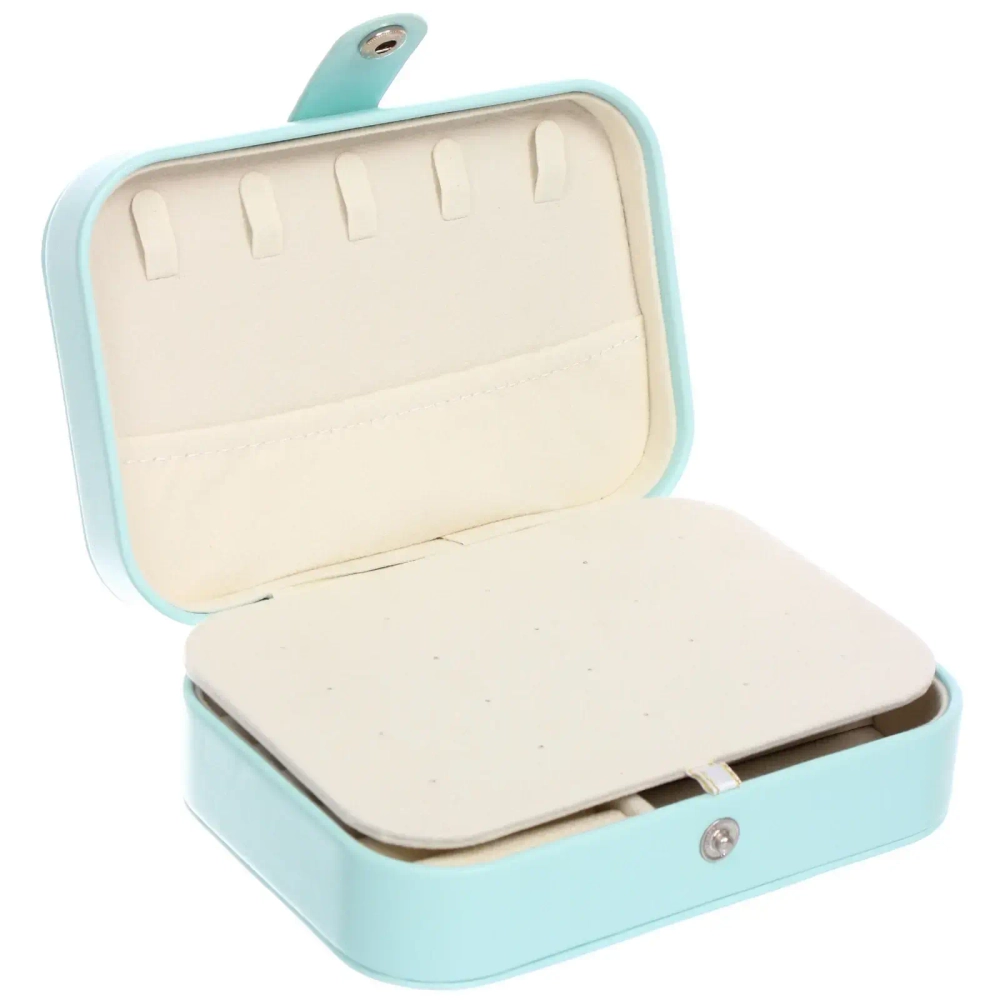 Шкатулка для украшений «ПАЛУМНА», цвет небесный, 16*11*5см см