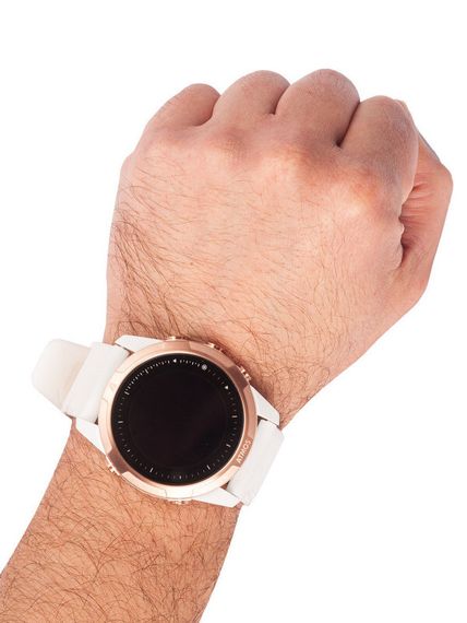 Компьютер-декомпрессиометр подводный Atmos Mission2 бело-золотой