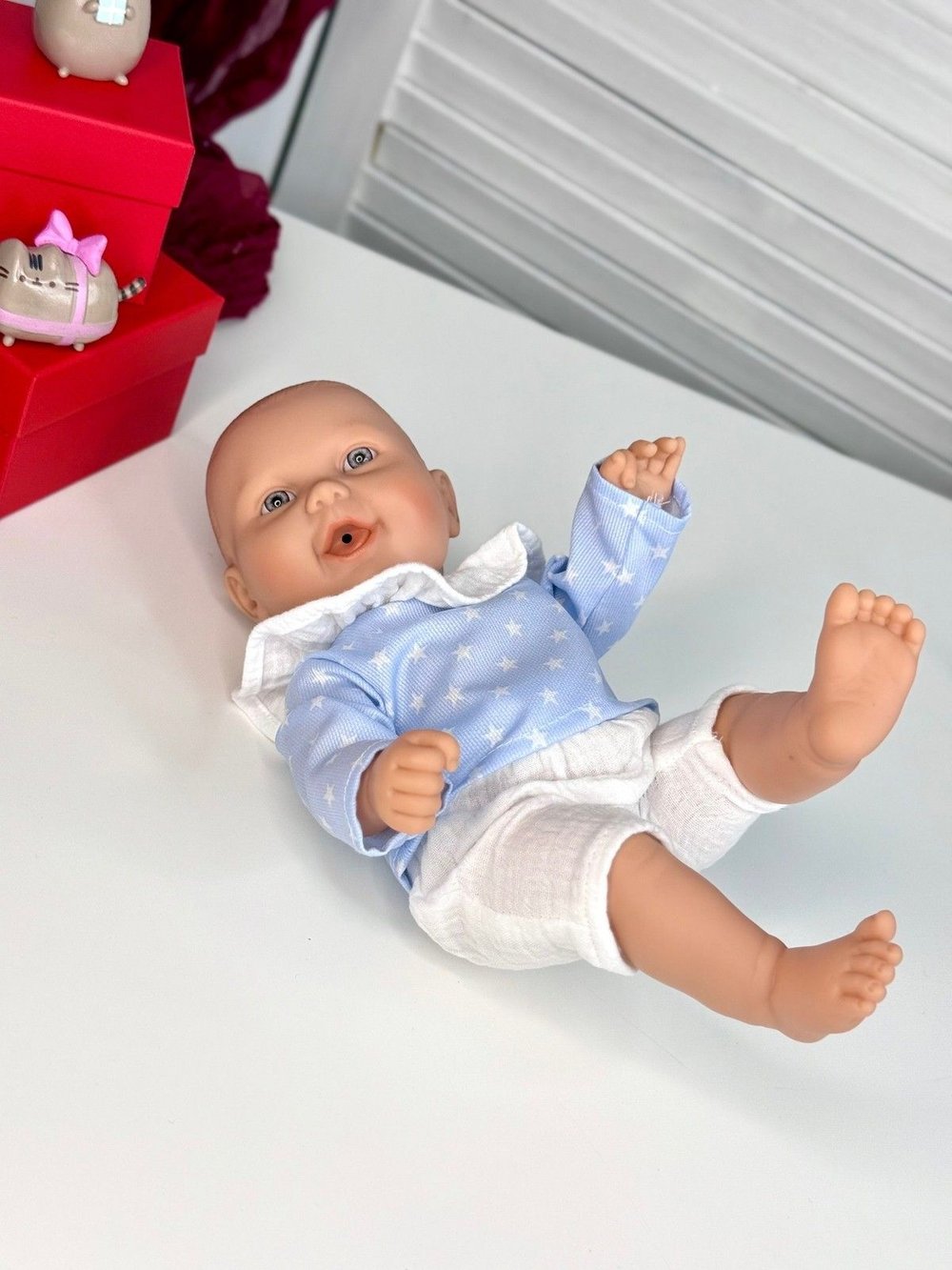 Пупс BERJUAN виниловый 30см Baby Pipi (515)