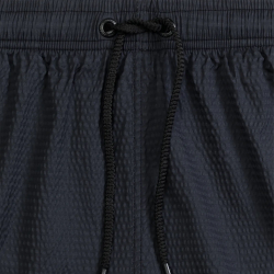 Мужские пляжные шорты черные ATLANTIC 4Way Stretch Texture KMB-226