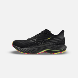 Кроссовки Mizuno Wave Rider 28 Black/Silver/Sunny Lime