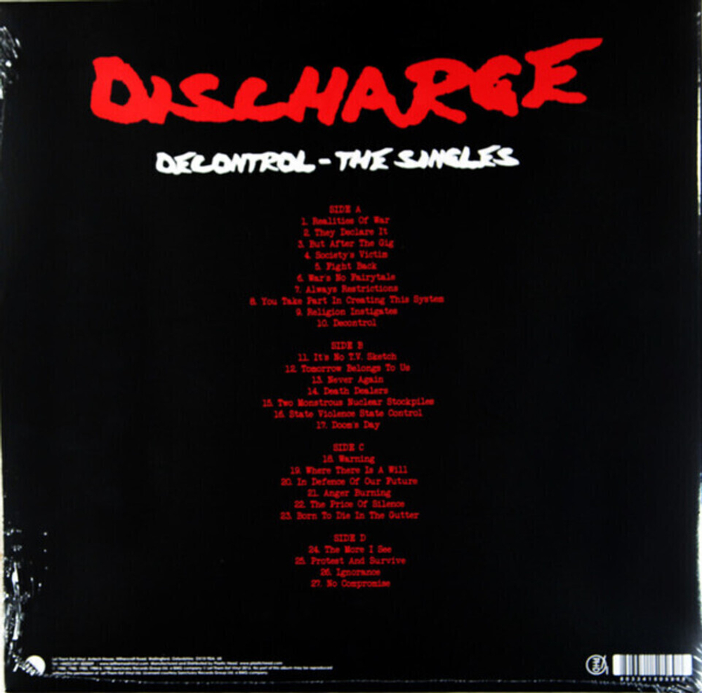 Discharge / Decontrol - The Singles (Limited Edition)(Coloured Vinyl)(2LP)