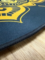 Круглый безворсовый ковер 120х120 для дома