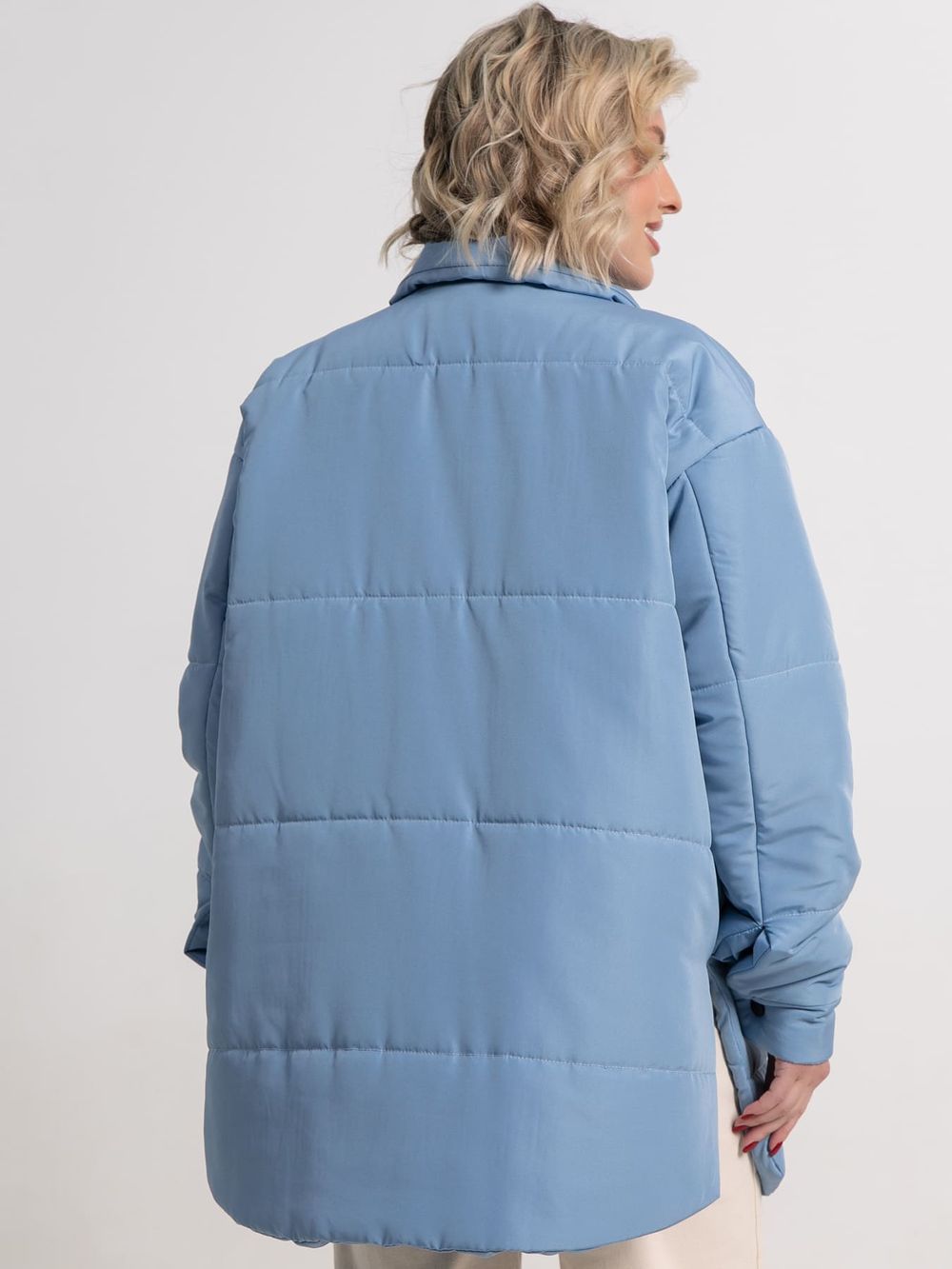 Куртка демисезонная Асель (голубая) Б15317-39М LT Collection