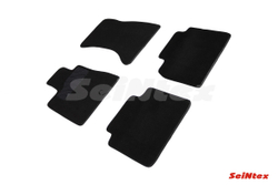 Ворсовые коврики LUX для Ford Explorer V 10 (до V3,5) 2010-2015, Seintex.90220