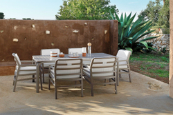 Стол раздвижной Rio 210, белый