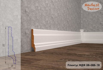 Плинтус МДФ №8
