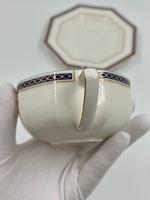 Чайная пара с тёмно-синей каймой Givenchy