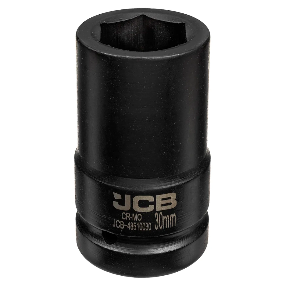 Головка ударная глубокая 1'', 30мм (6гр.) JCB JCB-48510030