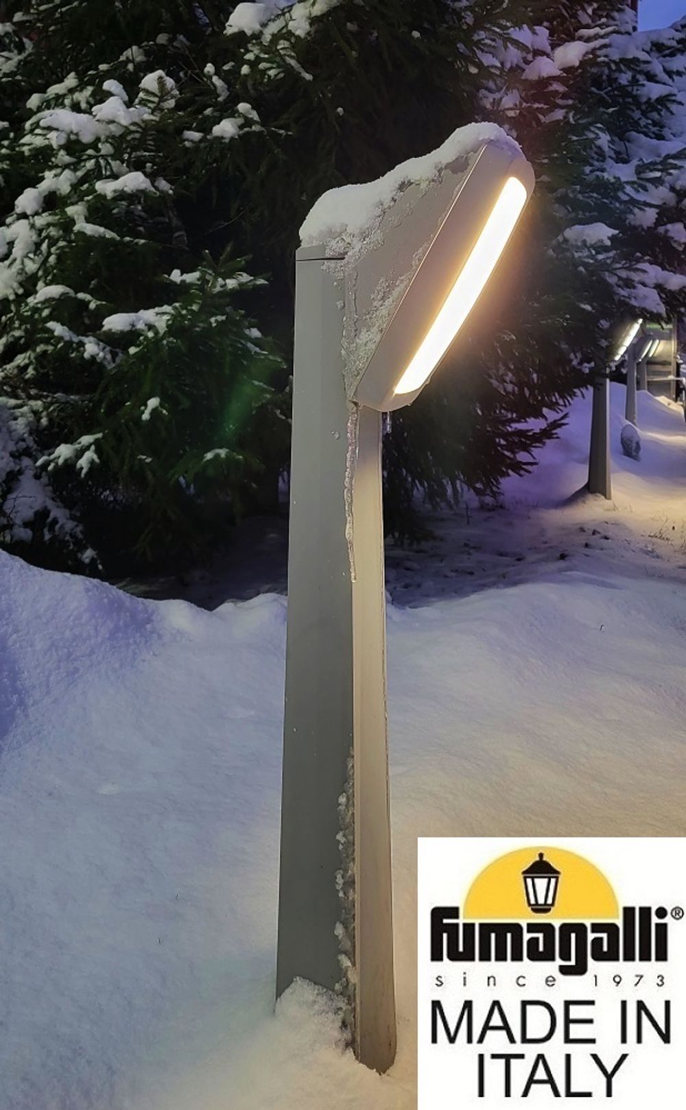 Садовый светильник-столбик FUMAGALLI PINELA 1L 2N1.613.010.LYF1R