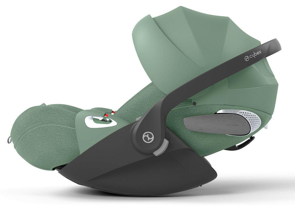 Коляска 3 в 1 Cybex Priam IV Rosegold complete и автокресло Cloud T i-Size Leaf Green Plus Off White