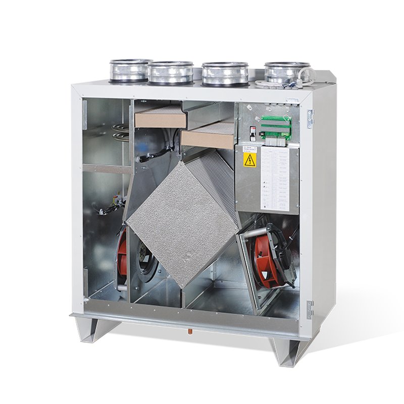 Приточно-вытяжная установка с пластинчатым рекуператором DOMEKT-P-400-V