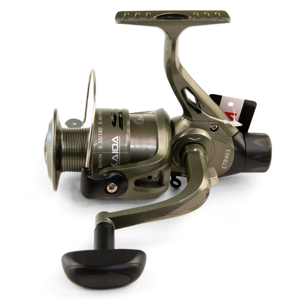 Безынерционная катушка 4000 Kaida CTR 403 (3BB, пласт. шпуля)