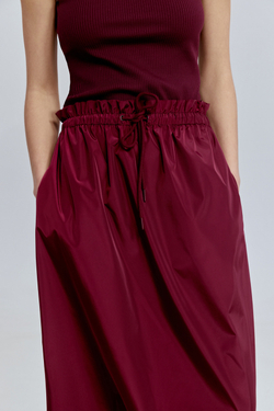 Юбка-баллон из нейлона