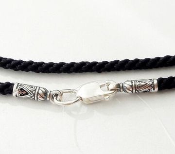 Гайтан текстильный черный 1,8 мм