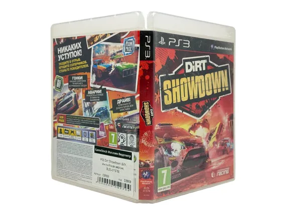 PS3 Dirt Showdown (Б/У, Английская версия, BLES-01578)