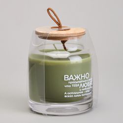 СВЕЧА В БАНОЧКЕ "NATURE" URBAN BAMBOO 8,5*10 СМ МАЛ.= 6ШТ.